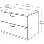 2-Drawer Lateral File Cabinet