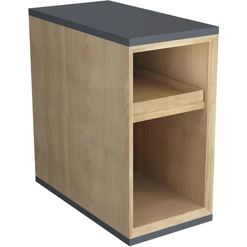 Wall-Mounted Vanity Middle Cabinet with Removable Tray