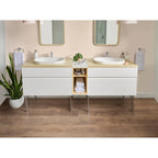 Wall-Mounted Vanity Middle Cabinet with Removable Tray