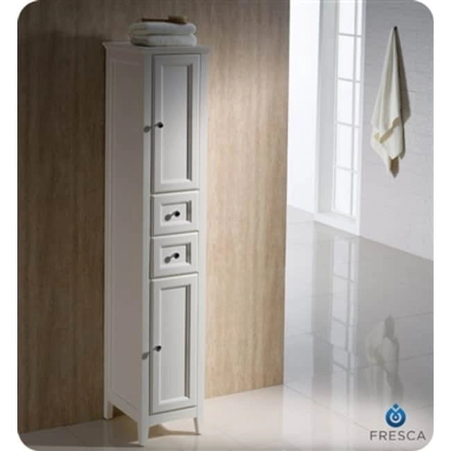 68-Inch Free Standing Bathroom Linen Tower Cabinet