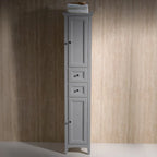 68-Inch Free Standing Bathroom Linen Tower Cabinet