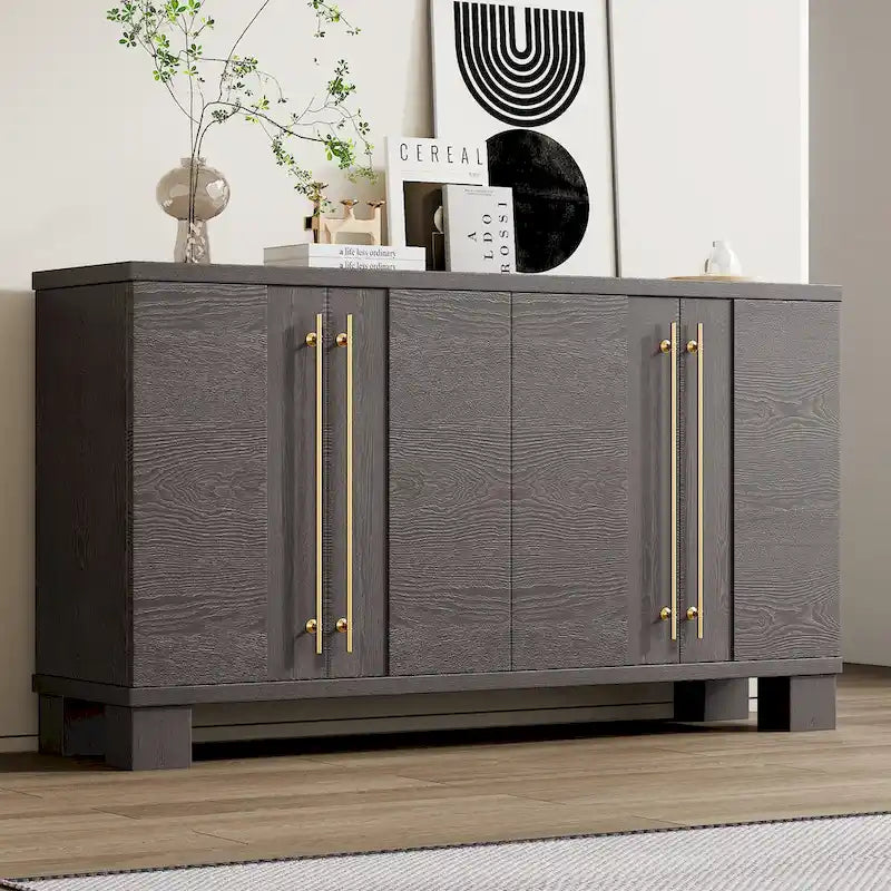 Sideboard Buffet Cabinet with Adjustable Shelves