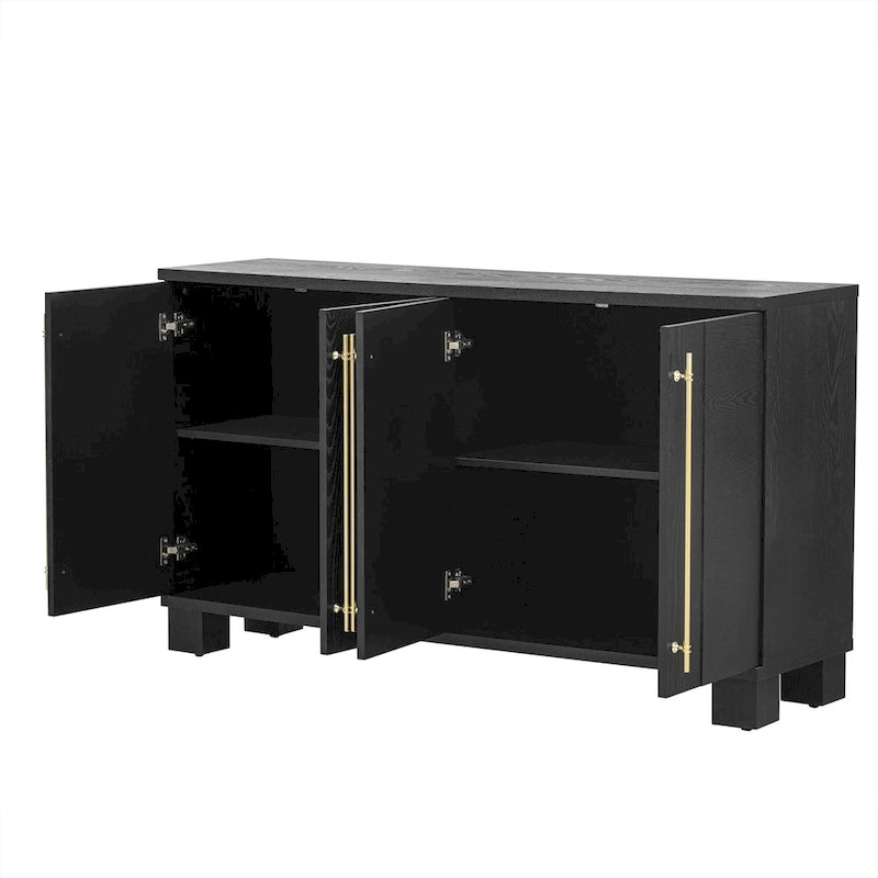 Sideboard Buffet Cabinet with Adjustable Shelves