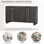 Sideboard Buffet Cabinet with Adjustable Shelves