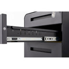 3-Drawer Mobile Filing Cabinet with Lock and Casters