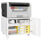 2-Door Printer Stand with Storage