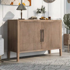 2-Door Storage Cabinet with Adjustable Shelf