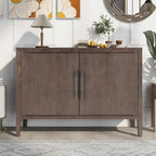 2-Door Storage Cabinet with Adjustable Shelf
