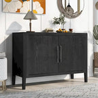 2-Door Storage Cabinet with Adjustable Shelf