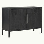 2-Door Storage Cabinet with Adjustable Shelf
