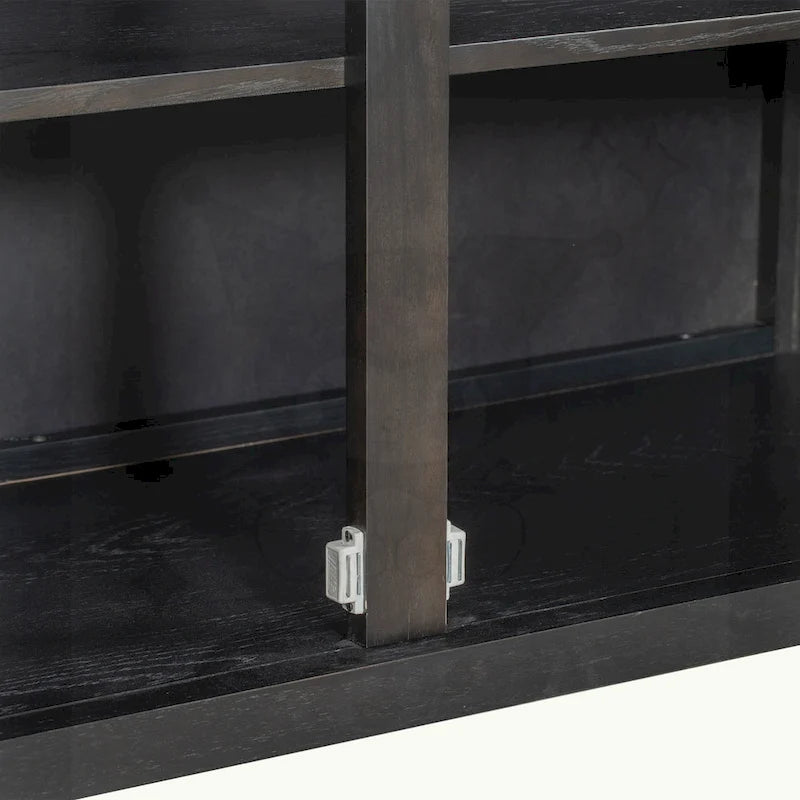 2-Door Storage Cabinet with Adjustable Shelf