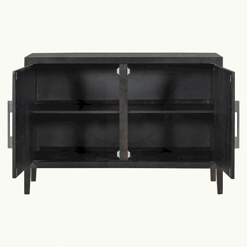 2-Door Storage Cabinet with Adjustable Shelf