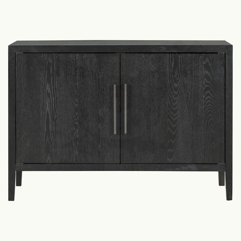 2-Door Storage Cabinet with Adjustable Shelf