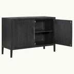 2-Door Storage Cabinet with Adjustable Shelf