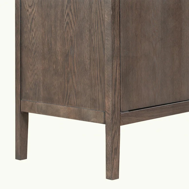 2-Door Storage Cabinet with Adjustable Shelf