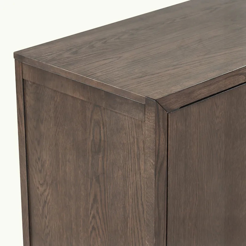 2-Door Storage Cabinet with Adjustable Shelf