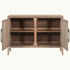 2-Door Storage Cabinet with Adjustable Shelf