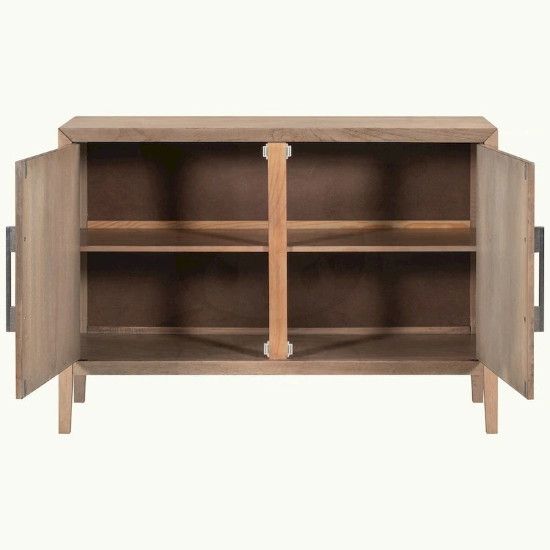 2-Door Storage Cabinet with Adjustable Shelf
