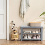 3-Tier Bamboo Shoe Rack Bench