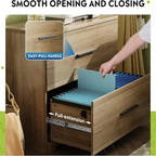 2-Drawer Wood Lateral File Cabinet