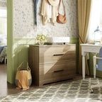 2-Drawer Wood Lateral File Cabinet
