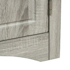 Corner Storage Cabinet with Adjustable Shelves