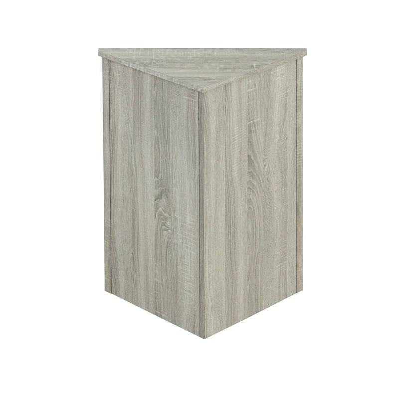 Corner Storage Cabinet with Adjustable Shelves
