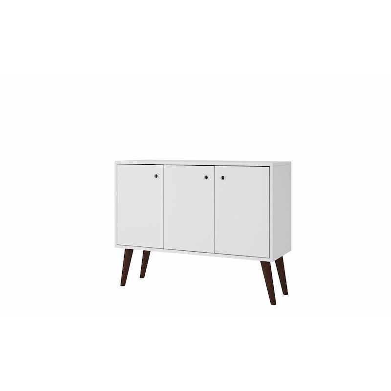 35.43" Buffet Stand with 3 Shelves and 3 Doors