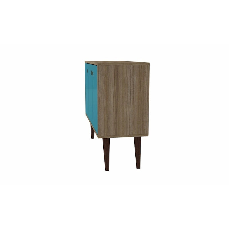 35.43" Buffet Stand with 3 Shelves and 3 Doors