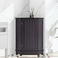 Corner Bathroom Cabinet with Two Shelves