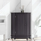 Corner Bathroom Cabinet with Two Shelves