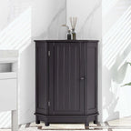 Corner Bathroom Cabinet with Two Shelves