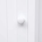 Corner Bathroom Cabinet with Two Shelves
