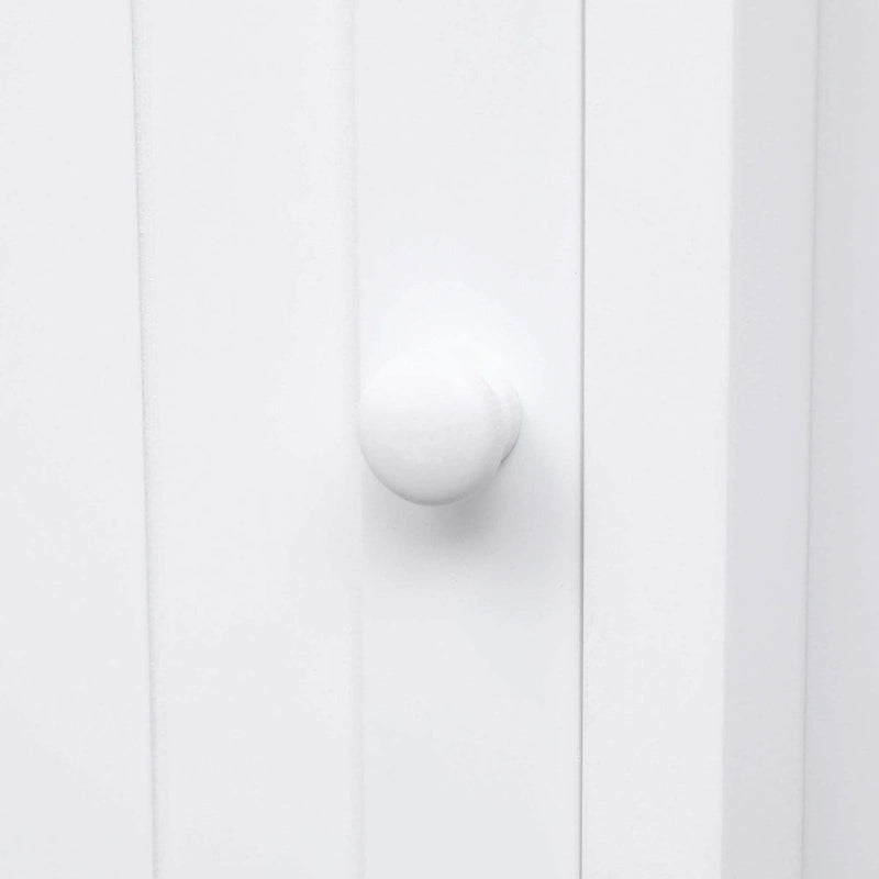 Corner Bathroom Cabinet with Two Shelves