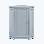 Corner Bathroom Cabinet with Two Shelves