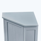 Corner Bathroom Cabinet with Two Shelves