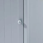 Corner Bathroom Cabinet with Two Shelves