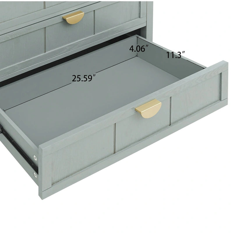3-Drawer Storage Cabinet