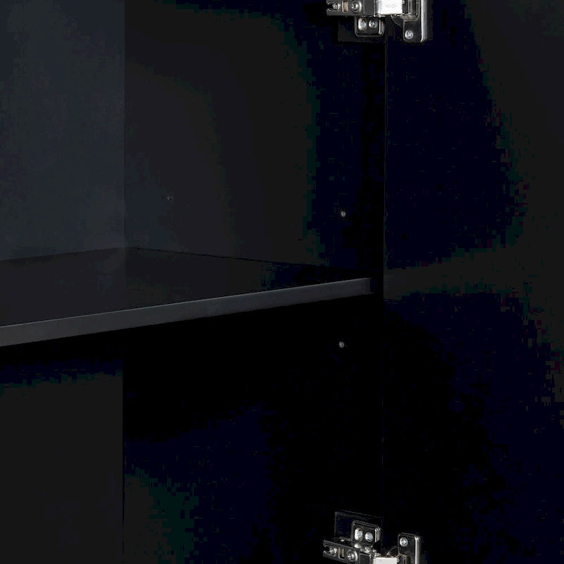4-Door Sideboard Cabinet with Adjustable Shelves, 60 inch