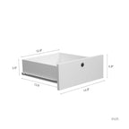 Fluted Sideboard Buffet Cabinet with Adjustable Shelves