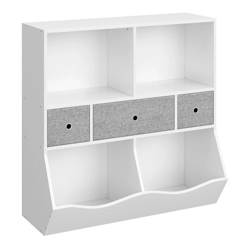 Kids Toy Storage Organizer with Bookcase