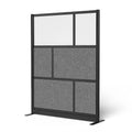 Modular Wall Room Divider System - Black Frame - 53 x 70 Starter Wall