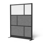 Modular Wall Room Divider System - Black Frame - 53 x 70 Starter Wall