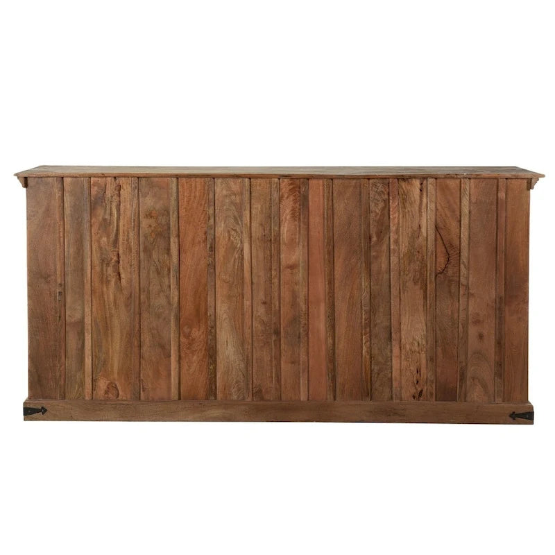 Solid Wood Sideboard Buffet with 4 Doors - 89 in.