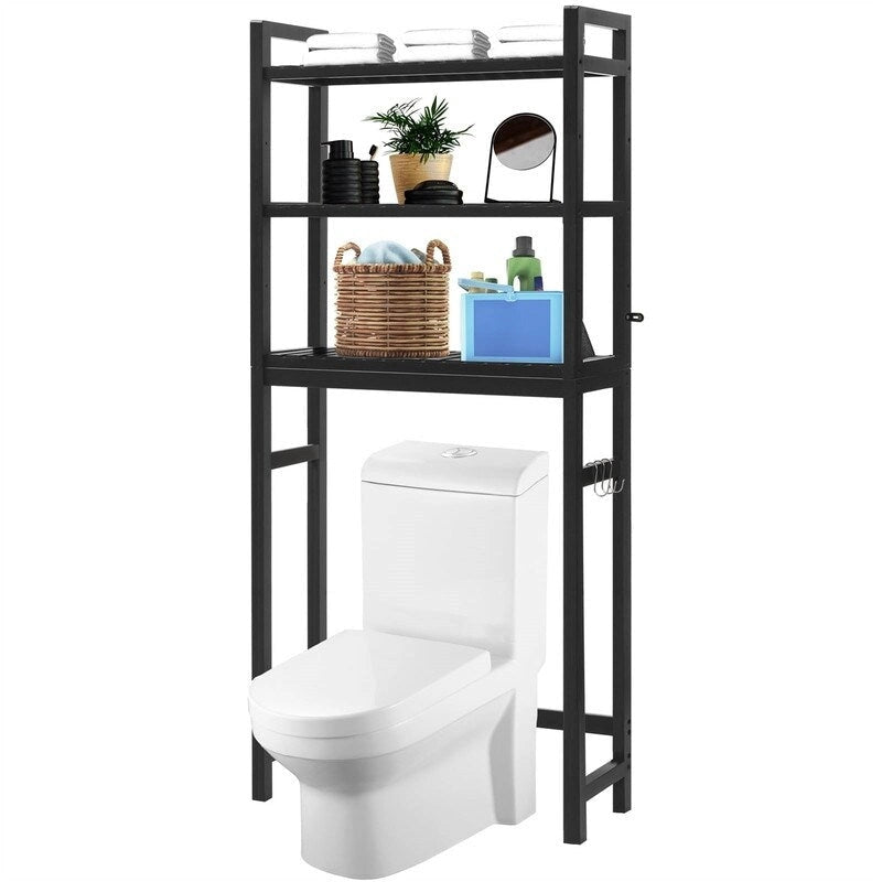 Over-the-Toilet Storage Cabinet with Adjustable Shelves