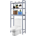 Over-the-Toilet Storage Cabinet with Adjustable Shelves