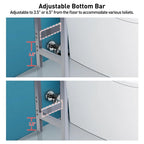 Over-the-Toilet Storage Cabinet with Adjustable Shelves