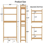 Over-the-Toilet Storage Cabinet with Adjustable Shelves