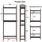 Over-the-Toilet Storage Cabinet with Adjustable Shelves