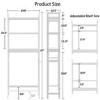 Over-the-Toilet Storage Cabinet with Adjustable Shelves
